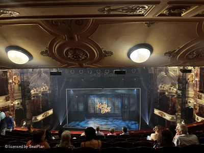 London Coliseum Upper Circle J28 view from seat photo