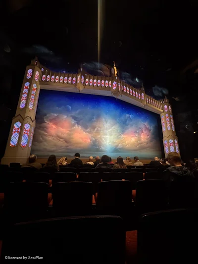 Prince of Wales Theatre Stalls G32 view from seat photo