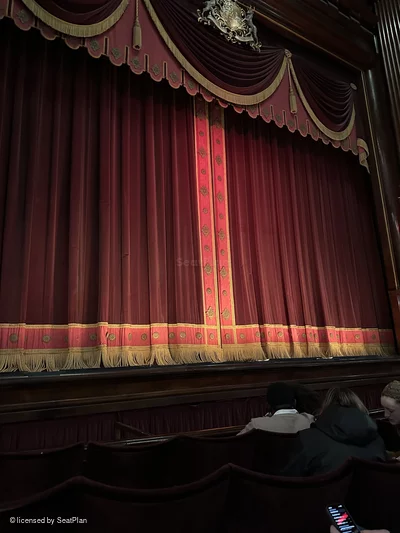 St Martin's Theatre Stalls D3 view from seat photo