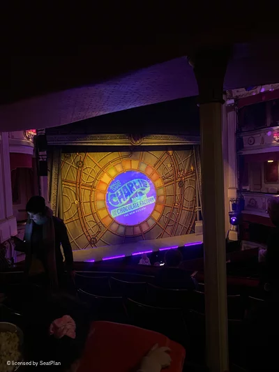 Theatre Royal Brighton Royal Circle E7 view from seat photo