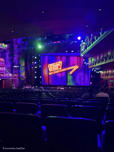 Prince Edward Theatre Stalls X3 view from seat photo