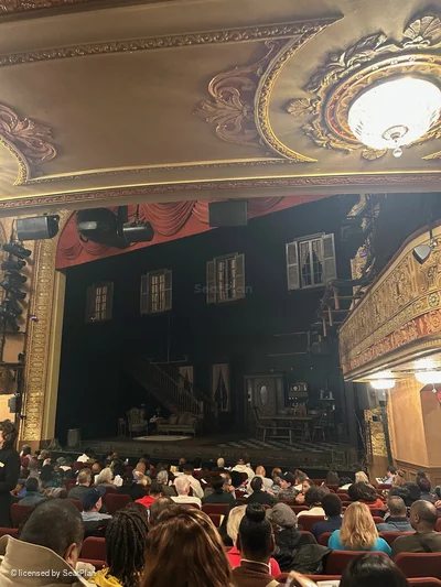 Barrymore Theatre Orchestra N18 view from seat photo