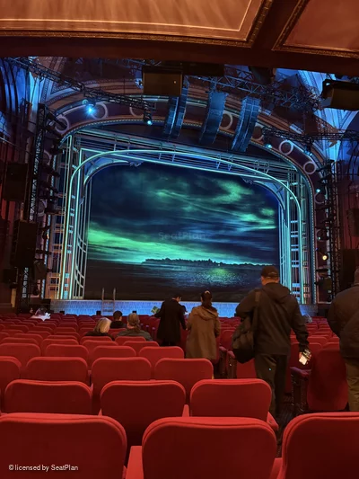 Broadway Theatre Orchestra Q6 view from seat photo