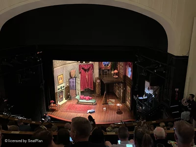 Duchess Theatre Dress Circle H5 view from seat photo