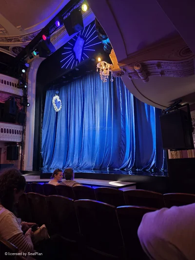 Criterion Theatre Stalls E2 view from seat photo