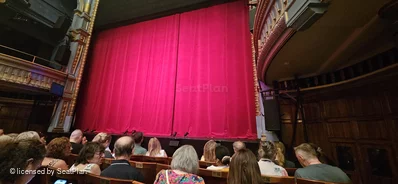 Harold Pinter Theatre Stalls E4 view from seat photo