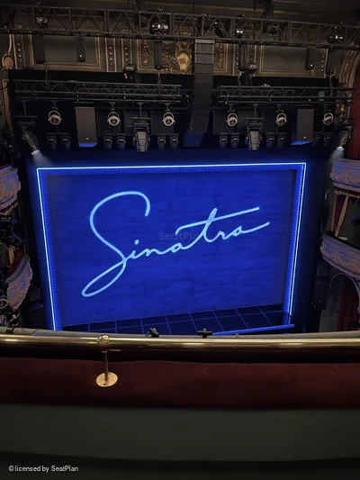 Aldwych Theatre Grand Circle B19 view from seat photo