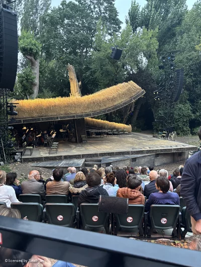 Regent's Park Open Air Theatre Upper Right K52 view from seat photo