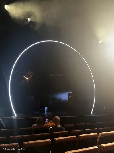 Royal Court Theatre Stalls E17 view from seat photo