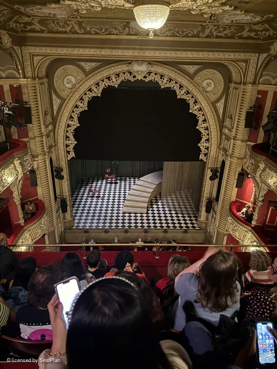 Lyric Hammersmith Upper Circle E12 view from seat photo