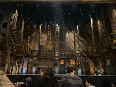 Victoria Palace Theatre Stalls E24 view from seat photo