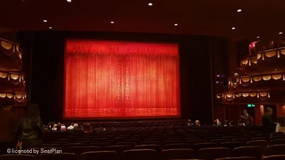 Prince Edward Theatre Stalls Y23 view from seat photo
