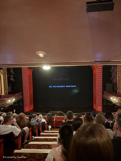 Phoenix Theatre Dress Circle J14 view from seat photo