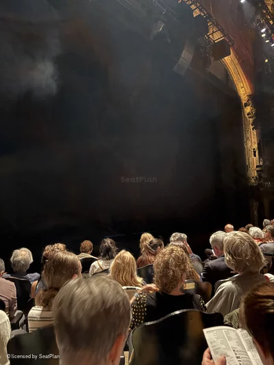 Studio 54 Theatre Orchestra F9 view from seat photo