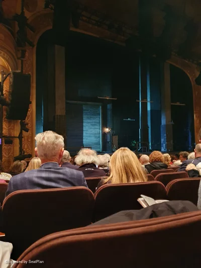 Winter Garden Theatre Orchestra L17 view from seat photo