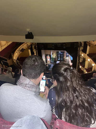 Lyric Theatre Balcony G15 view from seat photo