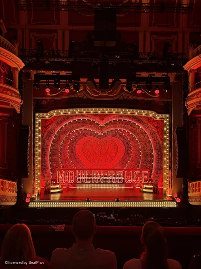 Sunderland Empire Dress Circle C22 view from seat photo