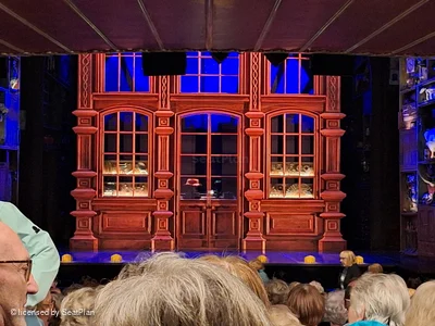 Savoy Theatre Stalls U8 view from seat photo