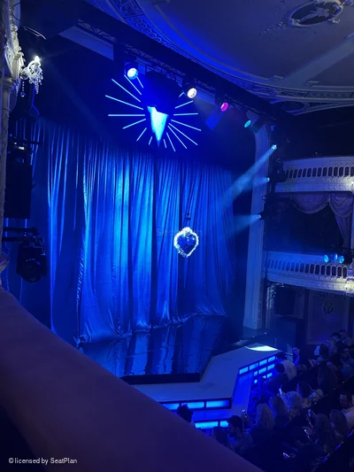 Criterion Theatre Dress Circle AA28 view from seat photo