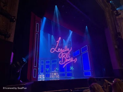 Edinburgh Playhouse Stalls D44 view from seat photo