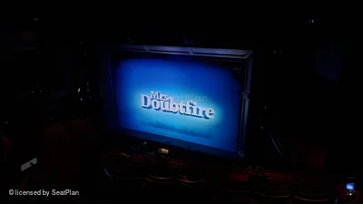 Stephen Sondheim Theatre Mezzanine HH14 view from seat photo