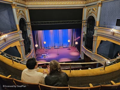 Harold Pinter Theatre Royal Circle C12 view from seat photo