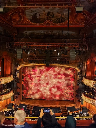 Lyceum Theatre Grand Circle C23 view from seat photo