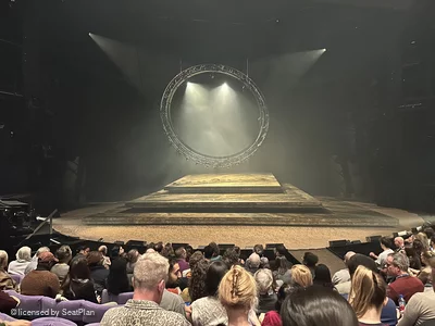 National Theatre - Olivier Stalls J36 view from seat photo
