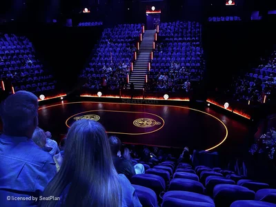 Troubadour Canary Wharf Theatre District 3 K59 view from seat photo