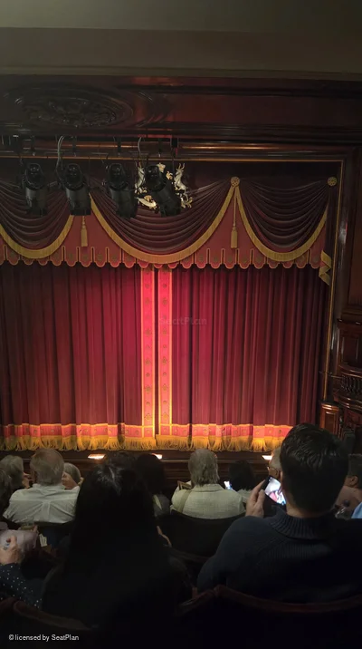 St Martin's Theatre Dress Circle F6 view from seat photo
