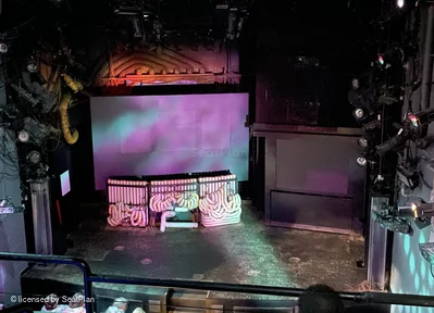 Astor Place Theatre Mezzanine C2 view from seat photo
