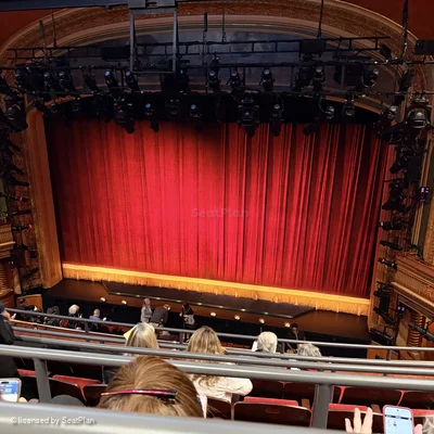 Todd Haimes Theatre Balcony E113 view from seat photo