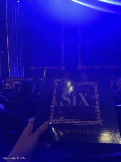 Vaudeville Theatre Stalls G13 view from seat photo