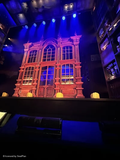 Savoy Theatre Stalls BB4 view from seat photo