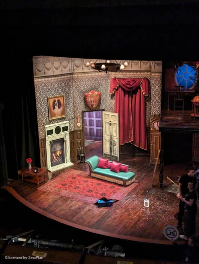 Duchess Theatre Dress Circle G4 view from seat photo