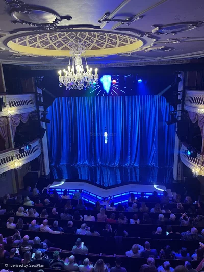 Criterion Theatre Upper Circle A15 view from seat photo