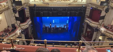 Noel Coward Theatre Balcony B17 view from seat photo