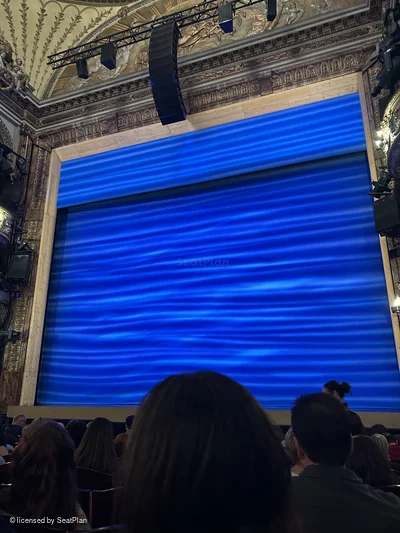 Novello Theatre Stalls L5 view from seat photo