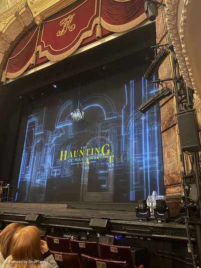 Richmond Theatre Stalls E1 view from seat photo