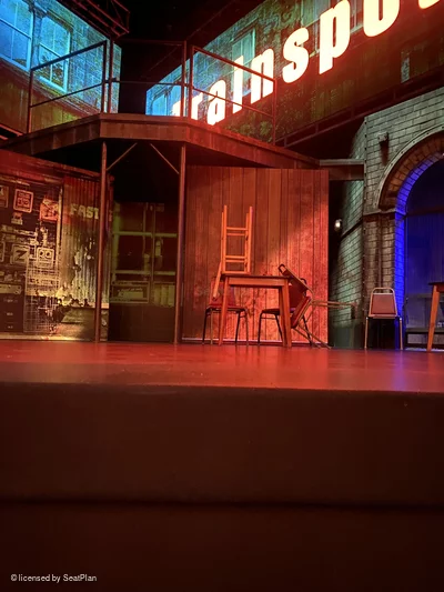 Theatre Royal Haymarket Stalls A6 view from seat photo