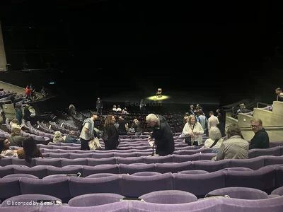 National Theatre - Olivier Stalls R13 view from seat photo