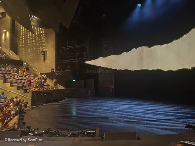 National Theatre - Olivier Stalls E2 view from seat photo
