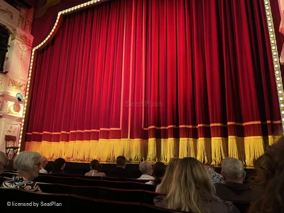 Garrick Theatre Stalls C3 view from seat photo