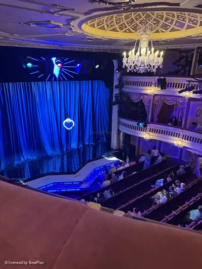 Criterion Theatre Upper Circle A27 view from seat photo
