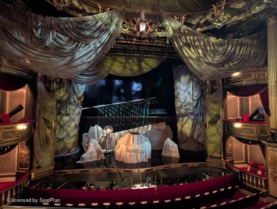 His Majesty's Theatre Royal Circle A23 view from seat photo