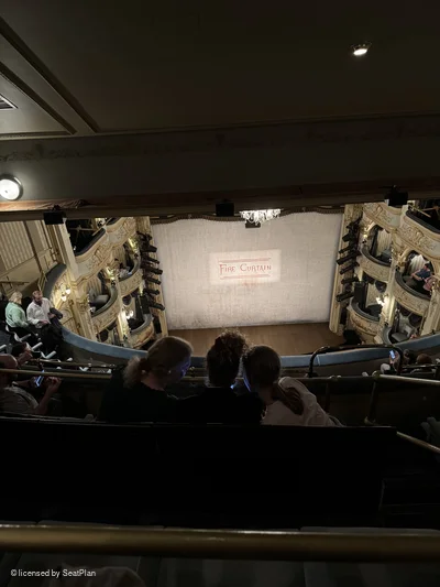 Wyndham's Theatre Grand Circle H17 view from seat photo