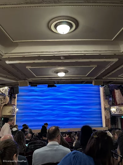 Novello Theatre Stalls U23 view from seat photo