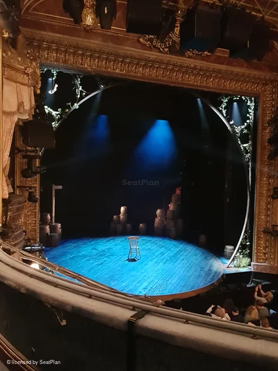 Theatre Royal Haymarket Royal Circle B23 view from seat photo