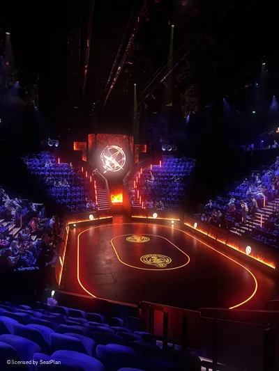 Troubadour Canary Wharf Theatre District 2 H94 view from seat photo