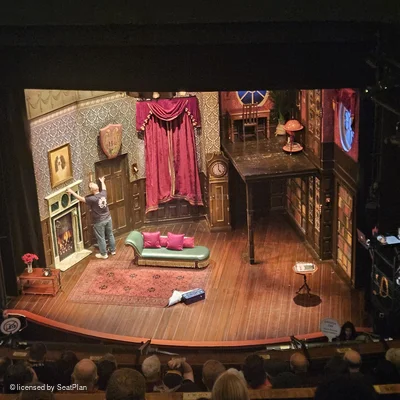 Duchess Theatre Dress Circle J4 view from seat photo